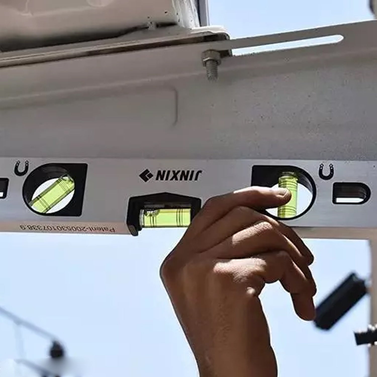 1650 Spirit Level Carpenter's Level Magnetic Carpenter's Level Overhead Viewing Slot for Levelling, Furniture & Construction DeoDap 1650 Spirit Level Carpenter's Level Magnetic Carpenter's Level Overhead Viewing Slot for Levelling, Furniture & Construction DeoDap